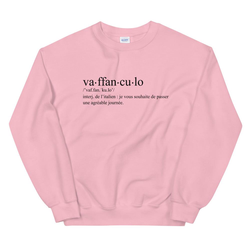 Vaf.fan-cu.lo - Definition Italie - Sweatshirt - Ici & Là - T-shirts & Souvenirs de chez toi