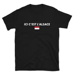 Ici, c'est l'Alsace - Rot un Wiss - T-shirt Standard - Ici & Là - T-shirts & Souvenirs de chez toi