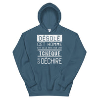 Thumbnail for Désolé Tcheque - Sweat à capuche - Ici & Là - T-shirts & Souvenirs de chez toi