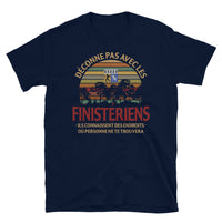 Thumbnail for T-shirt Bretagne gris foncé chiné - Fierté des Finistériens
