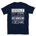 Désolé infirmière - T-shirts Unisexe Standard - Ici & Là - T-shirts & Souvenirs de chez toi