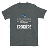 T-shirt Croisière noir - Je n'ai pas besoin de thérapie