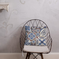 Thumbnail for Coussin décoratif Portugal - Motifs des carreaux portugais