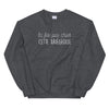 Sweatshirt Ariège noir - fée pas chier cette Ariégeoise
