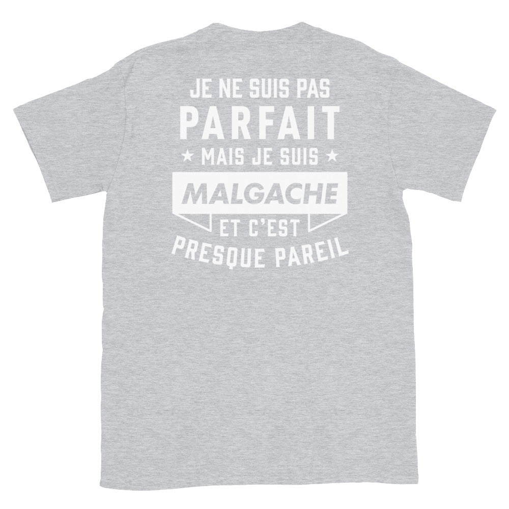 T-shirt Madagascar bleu marine dos - Je ne suis pas parfait mais