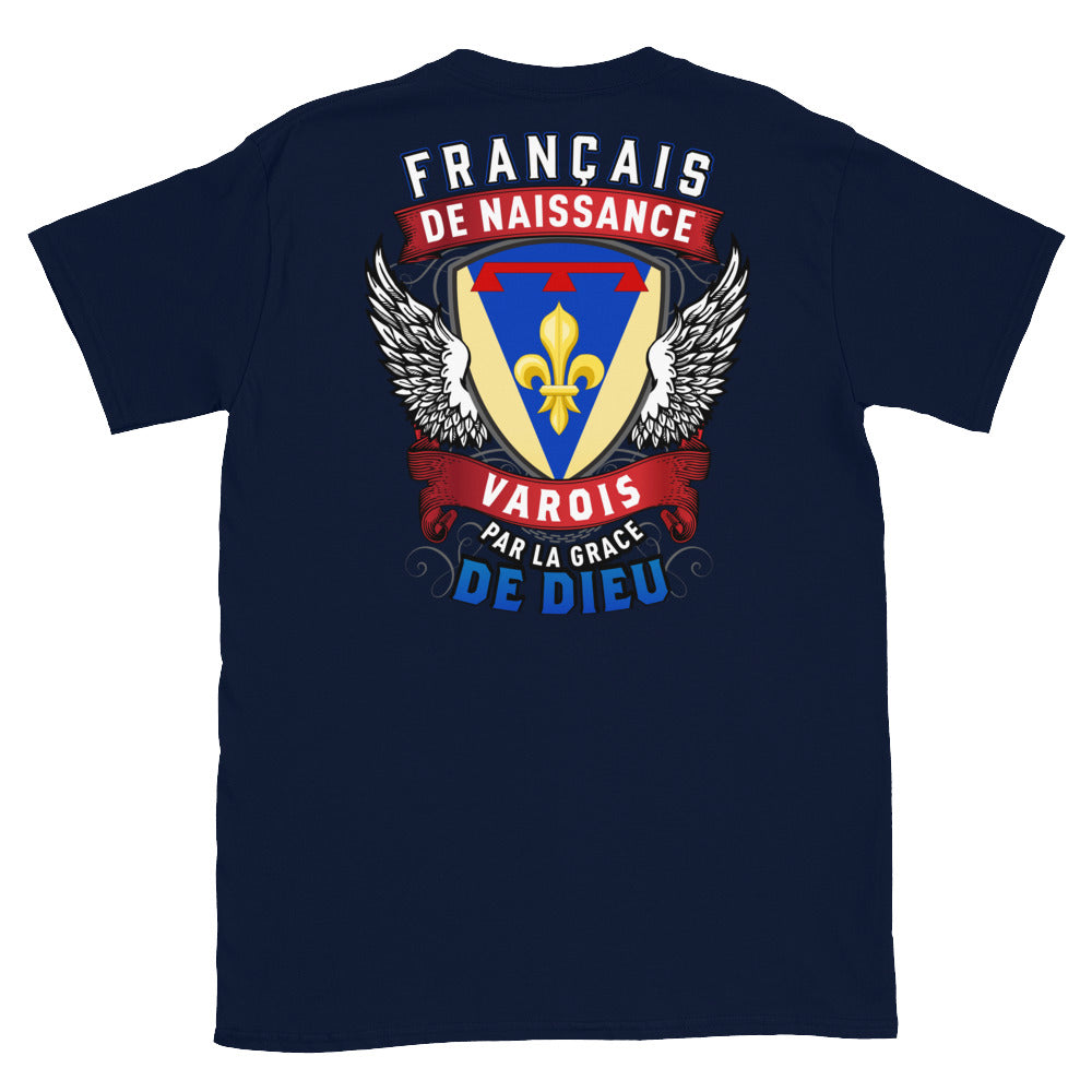 T-shirt Belgique bleu marine - Français, Belge, Suisse, Canadien