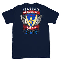 Thumbnail for T-shirt Belgique bleu marine - Français, Belge, Suisse, Canadien