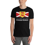 République Béarnaise - Drapeau de l'union gasconne et blason du Béarn - T-shirt Standard - Ici & Là - T-shirts & Souvenirs de chez toi