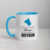 Mug Aveyron bleu - Je n'ai pas besoin de Thérapie