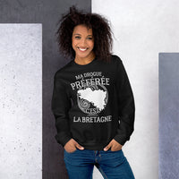 Thumbnail for Drogue pref : La Bretagne - Sweatshirt - Ici & Là - T-shirts & Souvenirs de chez toi