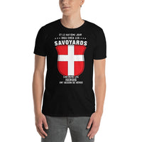 Thumbnail for 8e jour Savoyards version fr - Savoie - T-shirt Standard - Ici & Là - T-shirts & Souvenirs de chez toi