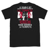 T-shirt Vendée noir - Vendéens, nous sommes la tempête