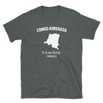 Congo Kinshasa là où mon histoire commence - T-shirt Standard - Ici & Là - T-shirts & Souvenirs de chez toi