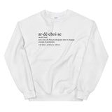 Definition ardéchoise - Sweatshirt - Ici & Là - T-shirts & Souvenirs de chez toi