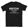T-shirt Bretagne noir - Veni Vidi Pas Vici