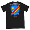 T-shirt Congo noir - Je ne suis pas parfait mais