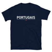 Thumbnail for T-shirt Portugal noir dos - Adjectifs qui font sourire