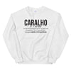 Sweatshirt portugal noir - Definition caralho - vue face