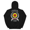 Sweatshirt Auvergnat noir - Fierté et humour auvergnat