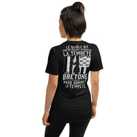 Thumbnail for T-shirt Bretagne marine - Les Bretons, nous sommes la tempête