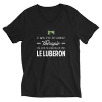 Thumbnail for T-shirt Provence blanc - Je n'ai pas besoin de thérapie