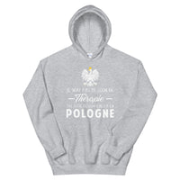 Thumbnail for Sweatshirt Pologne gris sportif - Pas besoin de thérapie