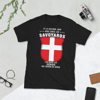 Thumbnail for 8e jour Savoyards version fr - Savoie - T-shirt Standard - Ici & Là - T-shirts & Souvenirs de chez toi