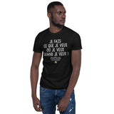 Je fais ce que je veux mais ma femme est Roumaine - T-shirt Standard - Ici & Là - T-shirts & Souvenirs de chez toi