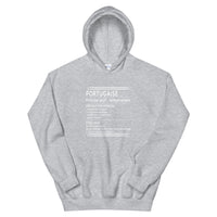 Thumbnail for Sweatshirt Portugal gris foncé face - Confort et fierté locale