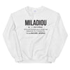 Sweatshirt Corrèze blanc - Fierté locale et chaleur douce