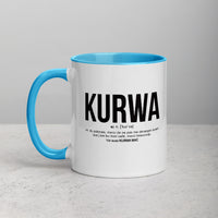 Thumbnail for Définition drôle Kurwa pour le café des Polonais le matin  - Mug Tasse Couleurs intérieures - Ici & Là - T-shirts & Souvenirs de chez toi