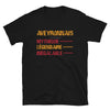 T-shirt Aveyron noir - Fierté aveyronnaise humoristique
