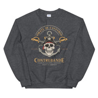 Thumbnail for Sweatshirt Aveyron noir dos - Fierté des pirates locaux