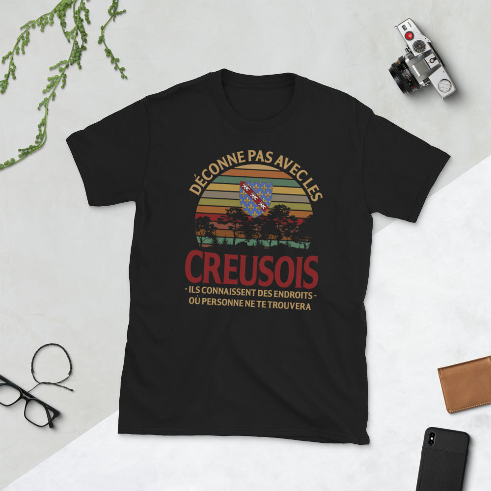 Creusois Endroit - T-shirt Standard - Ici & Là - T-shirts & Souvenirs de chez toi