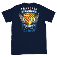 Thumbnail for T-shirt Corézien noir dos - Fierté et humour local