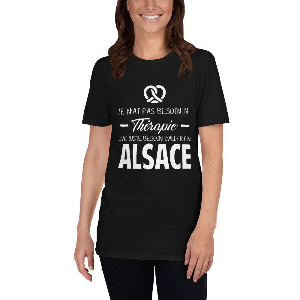 Thérapie Alsace - T-shirts Unisexe Standard - Ici & Là - T-shirts & Souvenirs de chez toi