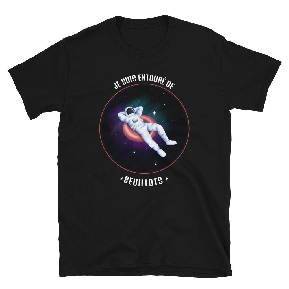 T-shirt Franche-Comté noir - Je suis entouré de Beuillots