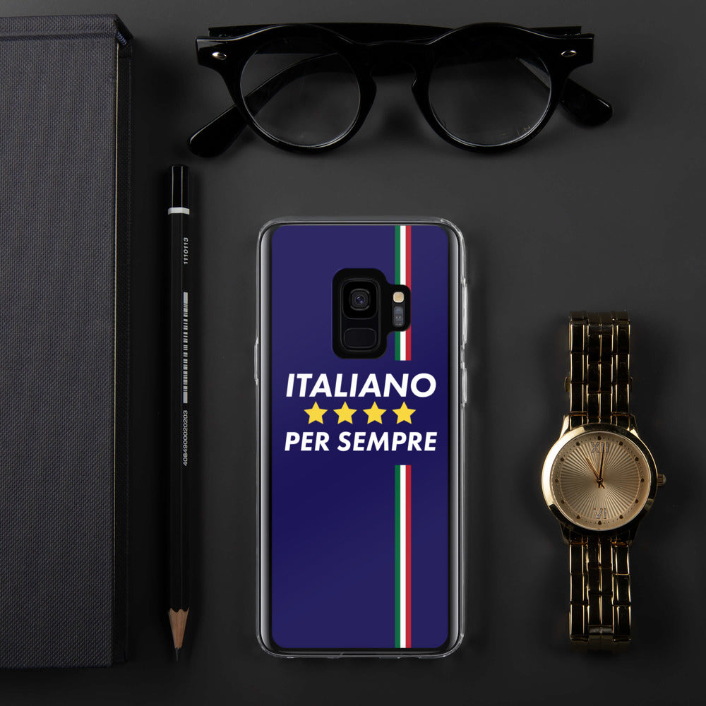 Italiano per sempre - drapeau  Italien pour toujours - Coque Samsung - Ici & Là - T-shirts & Souvenirs de chez toi