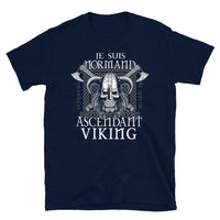 Thumbnail for T-shirt Normand bleu marine dos - Fierté viking sans mention