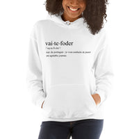 Thumbnail for Définition drôle Vai te foder - Portugal - Sweatshirt à capuche - Ici & Là - T-shirts & Souvenirs de chez toi