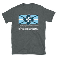 Thumbnail for T-shirt Bayonne noir face - Fierté locale et confort durable