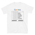 Les Comtois sont des Dieux - parodie Gogole - T-shirt Standard - Ici & Là - T-shirts & Souvenirs de chez toi