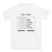 Thumbnail for T-shirt Franche-Comté gris sport - Parodie des Comtois
