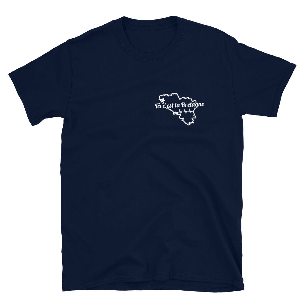 T-shirt Bretagne marine - Ici c'est la Bretagne