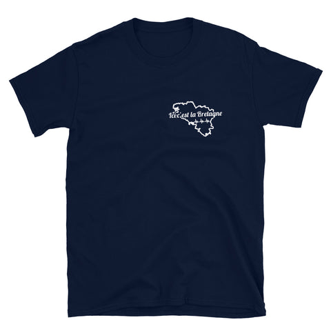 Ici C'est la Bretagne - T-shirts Unisexe Standard - Ici & Là - T-shirts & Souvenirs de chez toi