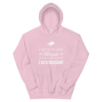 Thumbnail for Thérapie Ouessant - Bretagne - Sweatshirt à capuche - Ici & Là - T-shirts & Souvenirs de chez toi