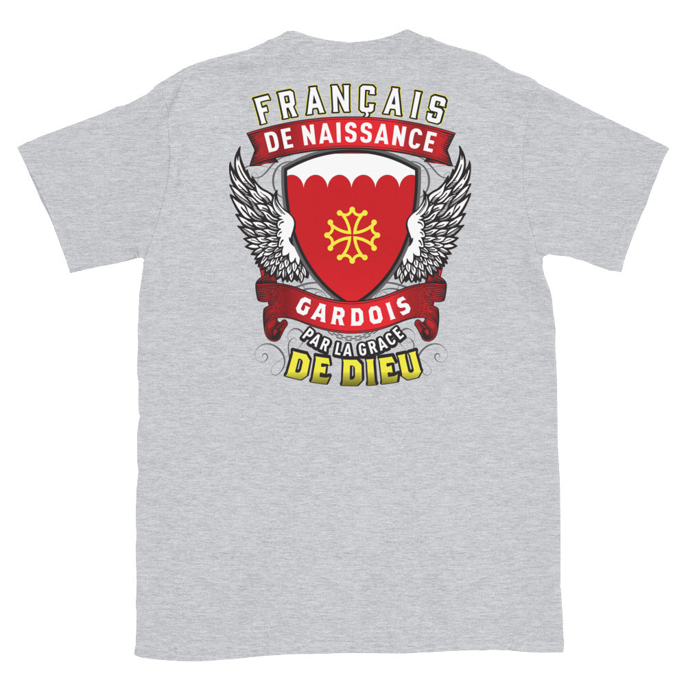 T-shirt Belgique bleu marine dos - Français, Belge, Suisse, Canadien de naissance
