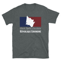 Thumbnail for T-shirt République Girondine gris foncé - Liberté, Égalité Chocolatine