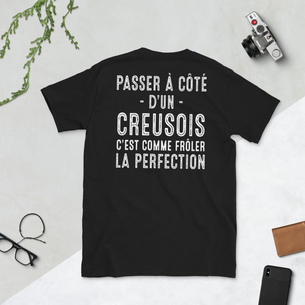 T-shirt Creusois bleu marine - Passer à côté d'un Creusois