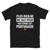 T-shirt Portugal noir - Plus rien ne me fait peur